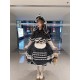Miss Point Plaid Petal Rabbit JSK(Reservation/2 Colours/Full Payment Without Shipping)
